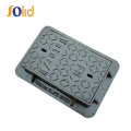 En124 C250 D400 Ductile Iron or Gray Iron Rectangle Manhole Cover with Frame